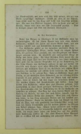 13. Der Kyffhäuser