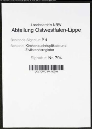Kirchenbuchduplikat der katholischen Gemeinde Effeln (GHT 1808-1827). (Gemeinde: Effeln, katholische Gemeinde)