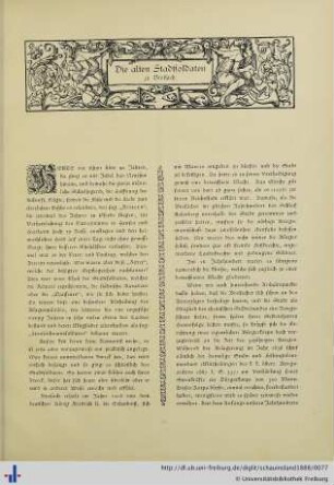 Die alten Stadtsoldaten zu Breisach.