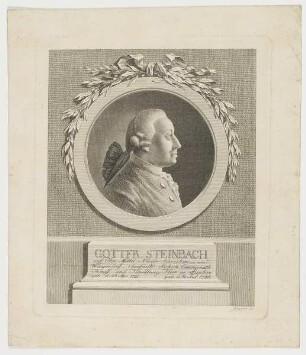 Bildnis des Gottfr. Steinbach