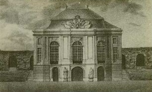 Dresden, Brühlsches Belvedere oder Lusthaus: Elbseite