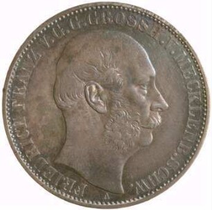 Münze, 1 Vereinstaler, 1864