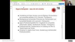 Plan S in der institutionellen Strategie