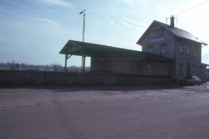 Dettingen/Teck Empfangsgebäude Güterschuppen