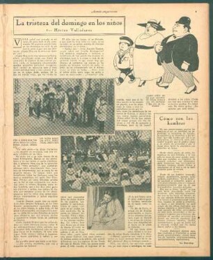 La tristeza del domingo en los niños