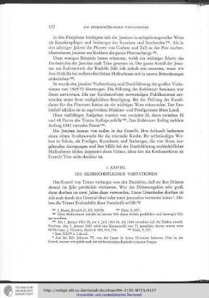3. Kapitel. Die erzbischöflichen Visitationen