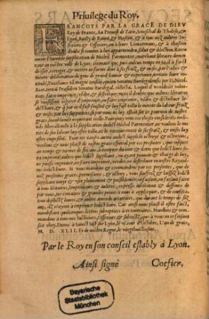 Decisionvm D. Nicolai Boerii Pars ..., 2. ... qu[a]e Summarijs & indice locupletissimo, Opera cuiusda[m] Doctoris Vtriusque Iuris celeberrimi decoratae ...