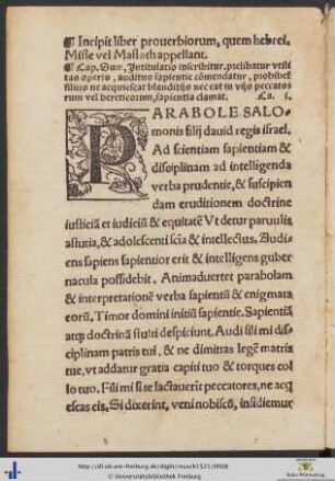 Liber proverbiorum