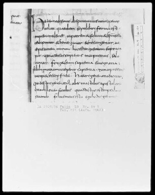 Augustinus, Ambrosius, Faustus Reensis, Pseudo Gregorius Illiberitanus — Initiale H, Folio 171 recto