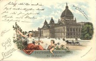 Gruss aus Leipzig: Deutsches Reichsgericht zu Leipzig
