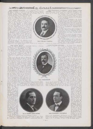 Señor Leopoldo E. Gutiérrez y Doctor Ramón López Lecube
