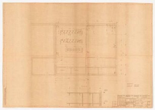 Bauangaben Grundriss 1.Obergeschoss + 3000