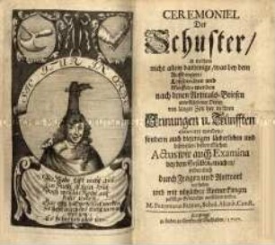 Geschichte und Privilegien der Zunft der Schuster