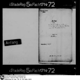 Danksagungsschreiben der bremisch-verdischen Landesregierung an den Gesandten beim Regensburger Reichstag, Georg Friedrich von Snoilsky, wegen dessen Neujahrsgratulationen