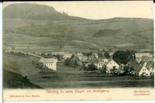 Geising. Am Geisingberg