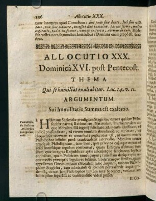 196-202, Allocutio XXX.