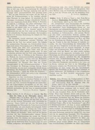 396-397 [Rezension] Schieder, Julius, Katechismus-Unterricht