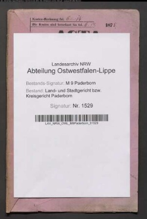 Erblasser: Möring, Stephan: