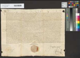 Kaiserliches Mandat gegen die Grafen Walram, Johann und Philipp von Waldeck.