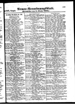 1188.Ausgabe. Dienstag, 3. Oktober 1916