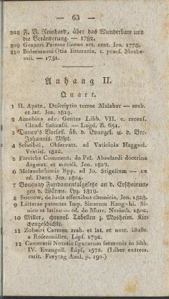 Anhang II.