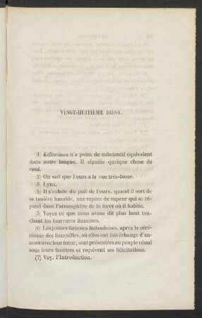 Vingt-Huitième Runa.