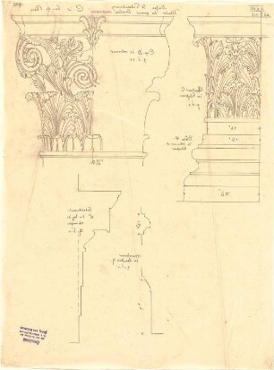 Klenze, Leo von; St. Petersburg (Russland); Eremitage - Details