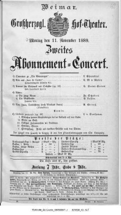 Abonnement=Concert