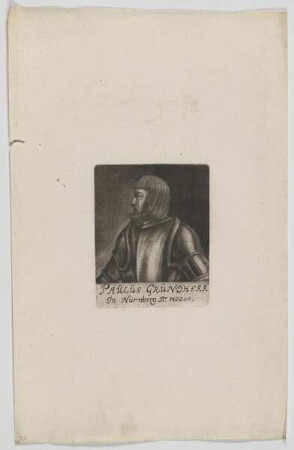 Bildnis des Paulus Grundherr
