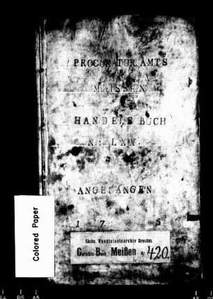 Gerichtshandelsbuch, Bd. 071