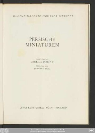 Persische Miniaturen