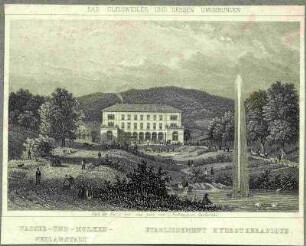 Bad Gleisweiler: Wasser und Molkenheilanstalt. Gestochen von L.Hoffmeister