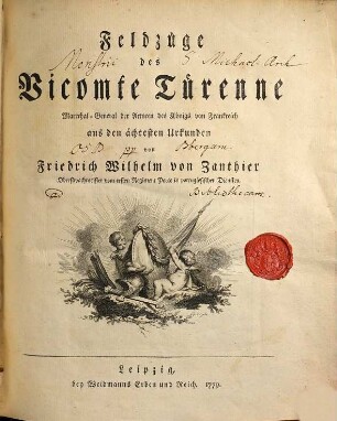 Feldzüge des Vicomte Turenne : Marechal-General der Armeen des Königs von Frankreich