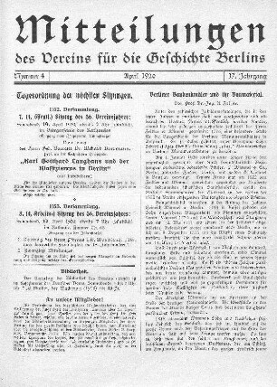 Tagesordnung der nächsten Sitzungen