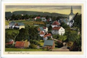 Bärenstein. Blick auf Bärenstein