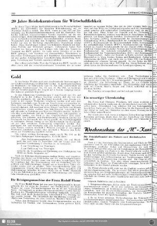 Die Reinigungsmaschine der Firma Rudolf Flume