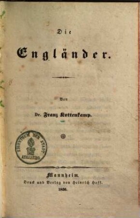 Die Engländer