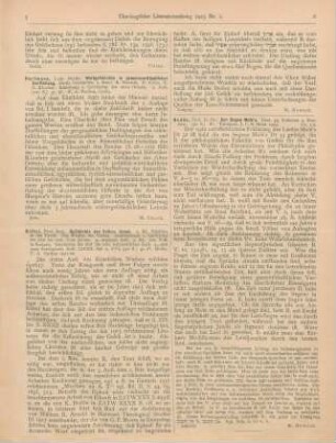 5-6 [Rezension] Kittel, Rudolf, Geschichte des Volkes Israel. 1. Bd. Palästina in der Urzeit. Das Werden des Volkes. 4., ergänzte Aufl. 2. Bd. Das Volk in Kanaan. 4., aufs neue durchgearb. Aufl