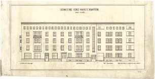 Billing, Hermann; Karlsruhe (Baden-Württemberg), Kolpingplatz; Kolpingplatz (früher Karlsplatz) - Kantstraße (Ansicht)