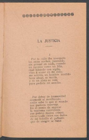 La justicia
