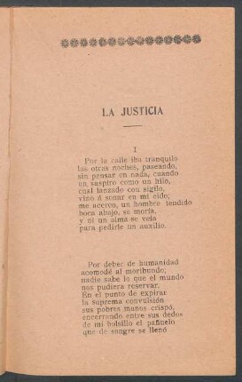 La justicia