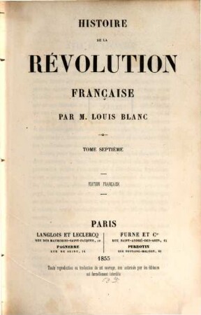 Histoire de la révolution française, 7