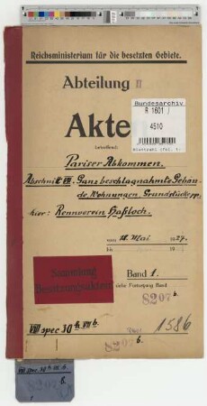 Pariser Abkommen. Abschnitt VII b: Rennverein Haßloch