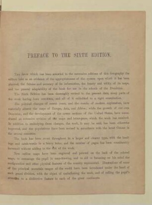 PREFACE TO THE SIXTH EDITION