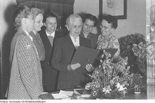 Olga Körner, Politikerin und Widerstandskämpferin, 1955