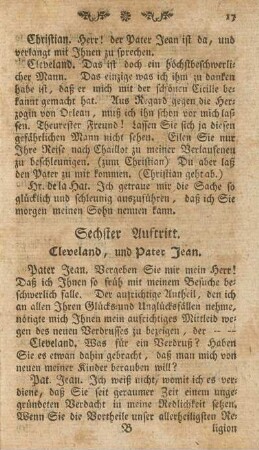Sechster Auftritt