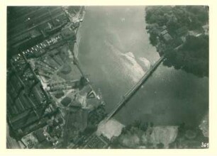 Luftaufnahme Köpenick, Oberschöneweide. Kaisersteg