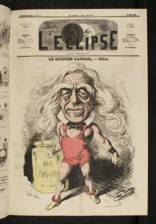 Le citoyen Raspail, par Gill