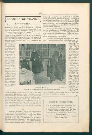Crónica de teatro