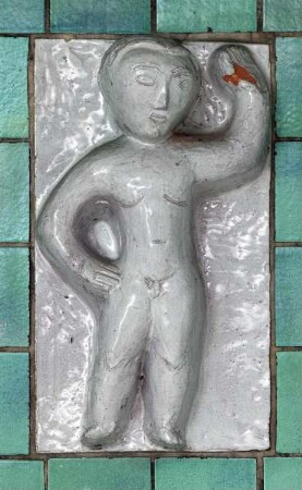 Solbad Wittekind — Neues Badehaus — Kopfbau — Relief